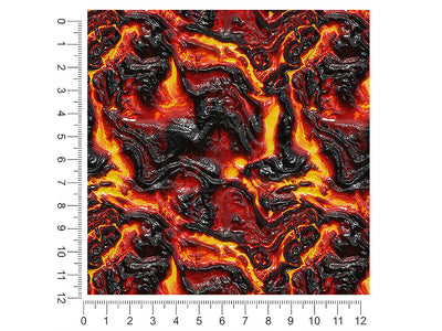 earthen core lava 1ft x 1ft Craft Sheets