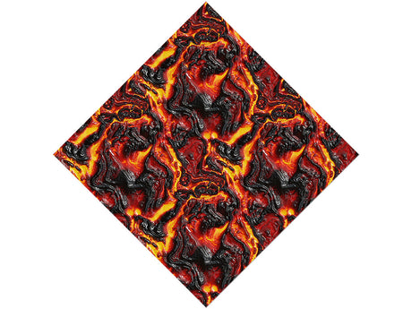 Earthen Core Lava Vinyl Wrap Pattern