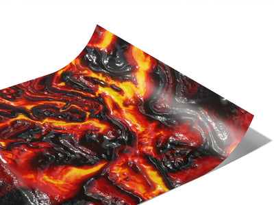 Earthen Core Lava Vinyl Wraps~Rwraps Series 914 Digitally Printed Vinyl Wrap~0