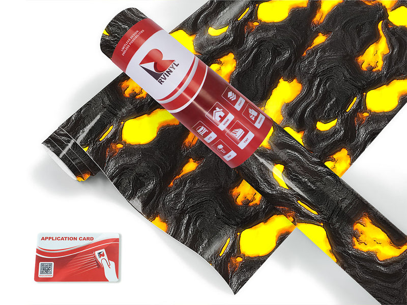 earthen metamorphosis lava Craft Vinyl Roll
