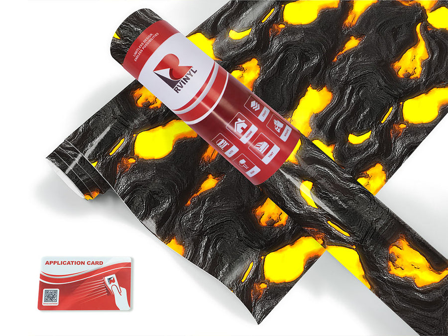 earthen metamorphosis lava Craft Vinyl Roll