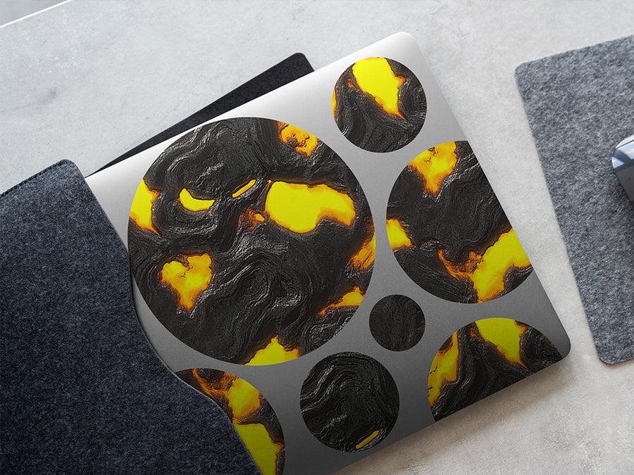 earthen metamorphosis lava DIY Laptop Stickers