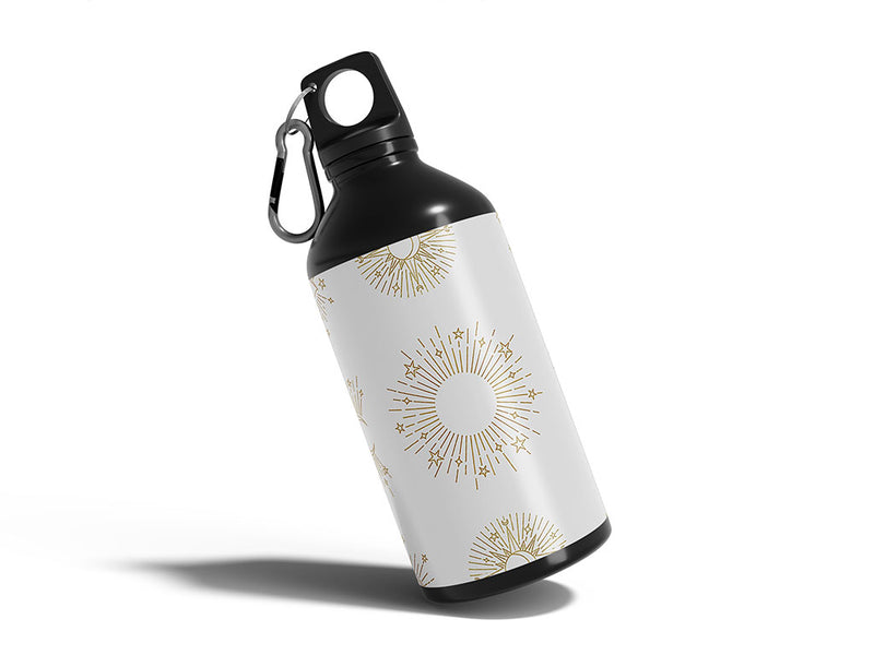 earthly companions astrology Water Bottle DIY Stickers