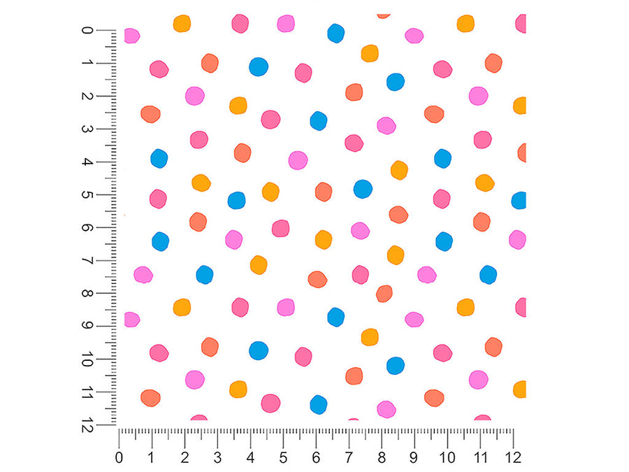 easter breeze polka dot 1ft x 1ft Craft Sheets