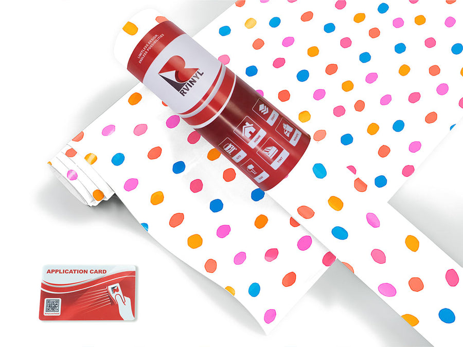 easter breeze polka dot Craft Vinyl Roll