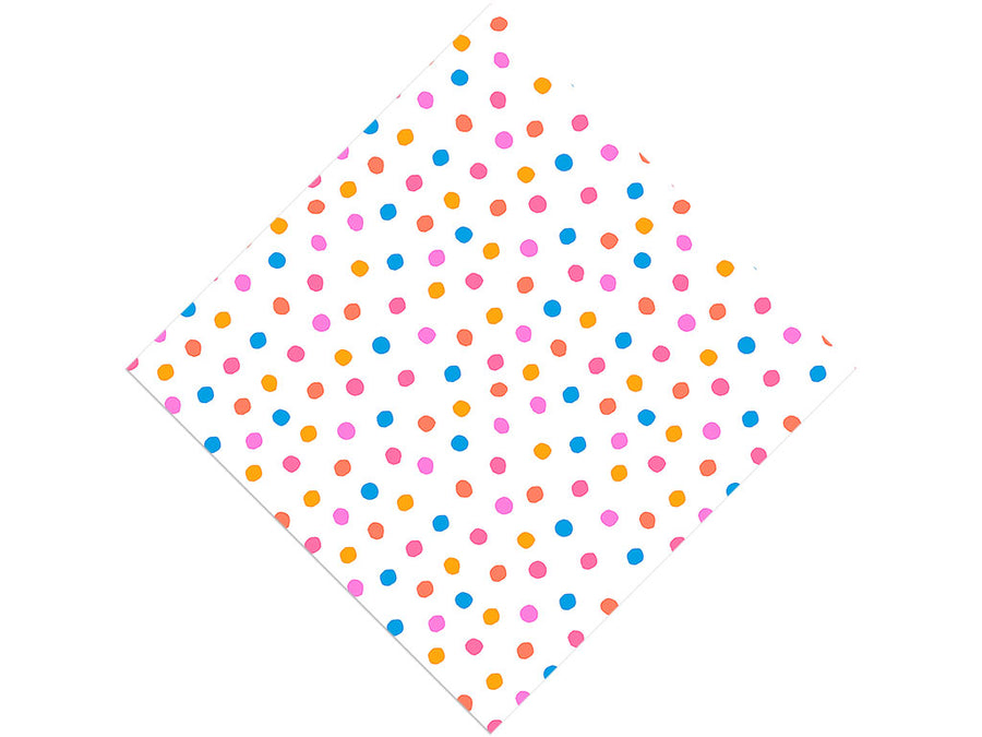 Easter Breeze Polka Dot Vinyl Wrap Pattern