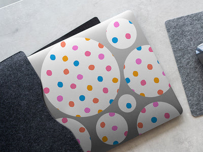 easter breeze polka dot DIY Laptop Stickers