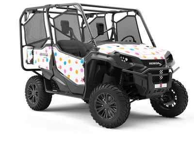 Easter Breeze Polka Dot Utility Vehicle Vinyl Wrap