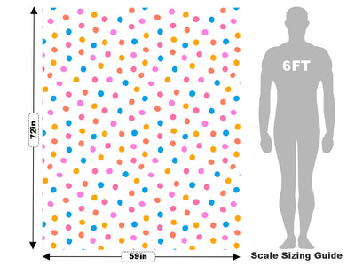 Easter Breeze Polka Dot Vehicle Wrap Scale~Rwraps Series 914 Easter Breeze Polka Dot Measurements~1