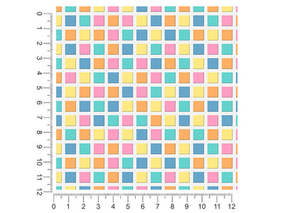 easter shuffle mosaic 1ft x 1ft Craft Sheets