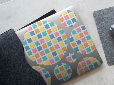 easter shuffle mosaic DIY Laptop Stickers