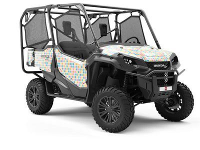 Easter Shuffle Mosaic Utility Vehicle Vinyl Wrap