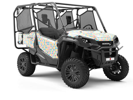 Easter Shuffle Mosaic Utility Vehicle Vinyl Wrap