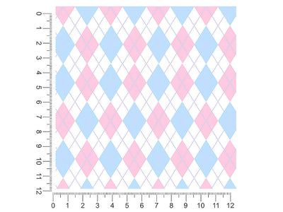 easter sunday argyle 1ft x 1ft Craft Sheets