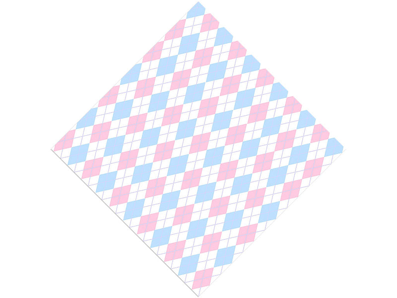 Easter Sunday Argyle Vinyl Wrap Pattern