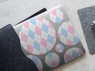 easter sunday argyle DIY Laptop Stickers