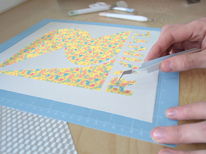 easter sunday pixel Easy Weed Craft Vinyl