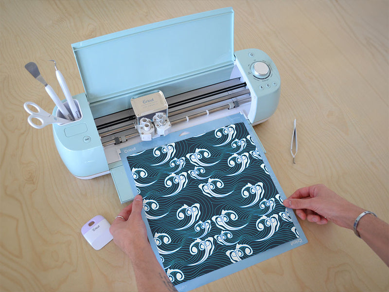 eastern waves water Cricut Compatible Vinyl