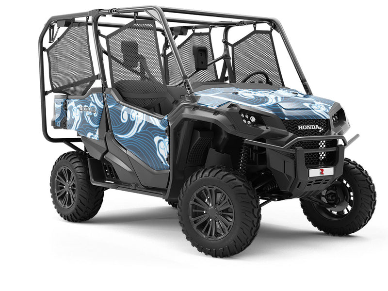 Eastern Waves Water Utility Vehicle Vinyl Wrap