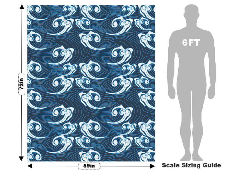Eastern Waves Water Vehicle Wrap Scale~Rwraps Series 914 Eastern Waves Water Measurements~1