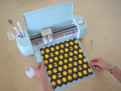 easy going emoji Cricut Compatible Vinyl