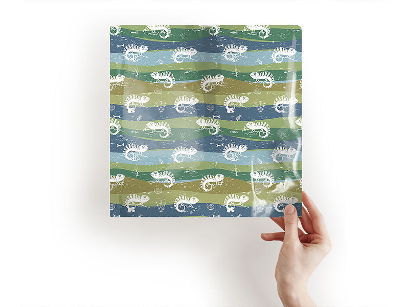easygoing chameleons animal Craft Sheets