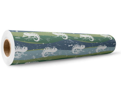 Easygoing Chameleons Reptile Wrap Film Wholesale Roll~Rwraps Series 914 Digitally Printed Vinyl Roll~5