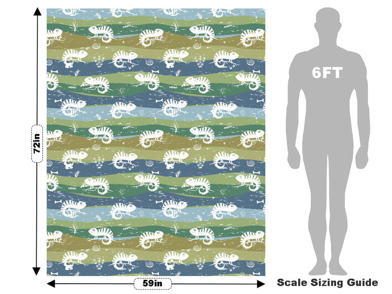 Easygoing Chameleons Reptile Vehicle Wrap Scale~Rwraps Series 914 Easygoing Chameleons Reptile Measurements~1