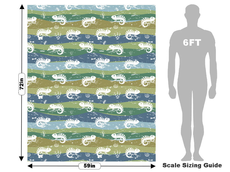 Easygoing Chameleons Reptile Vehicle Wrap Scale~Rwraps Series 914 Easygoing Chameleons Reptile Measurements~1