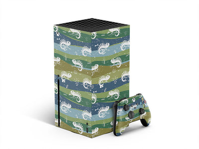 easygoing chameleons animal XBOX DIY Decal