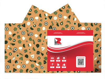 eat green japanese Craft Vinyl Sheet Pack