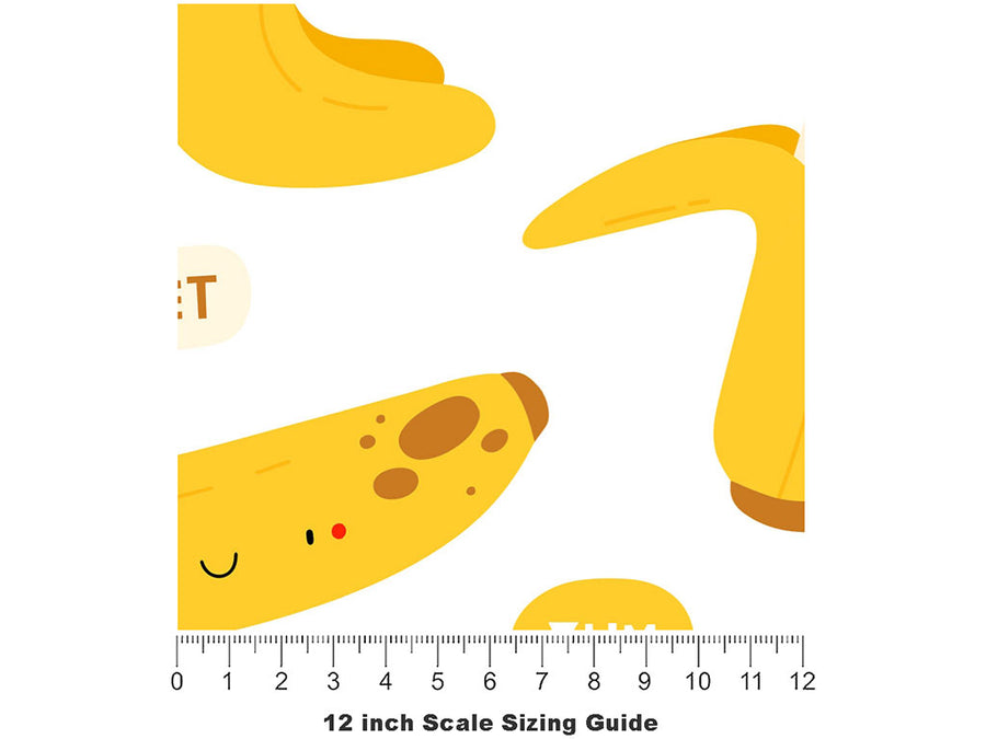 Eat Soon Fruit Vinyl Film Pattern Size 12 inch Scale~Rwraps Eat Soon Fruit Sizing Chart~2