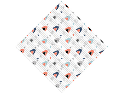 Eaten Homework Marine Life Vinyl Wrap Pattern