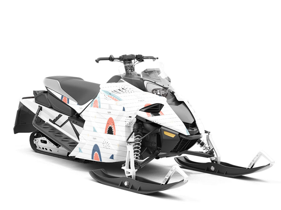 Eaten Homework Marine Life Custom Wrapped Snowmobile