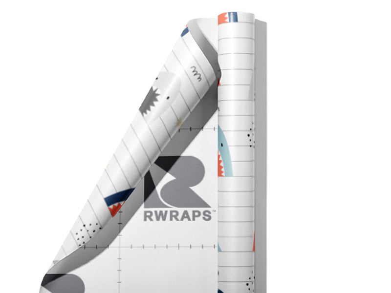 Eaten Homework Marine Life Wrap Film Sheets~Rwraps Series 914 Eaten Homework Marine Life Scrolled Sheet~3