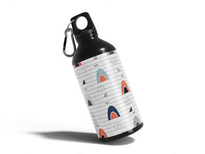 eaten homework salt water Water Bottle DIY Stickers