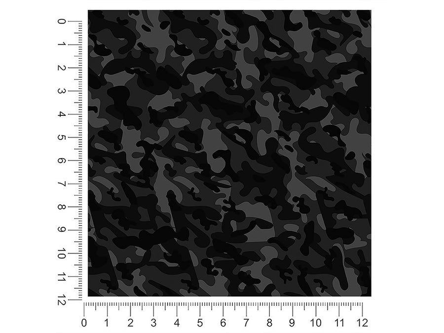 ebony erdl camouflage 1ft x 1ft Craft Sheets