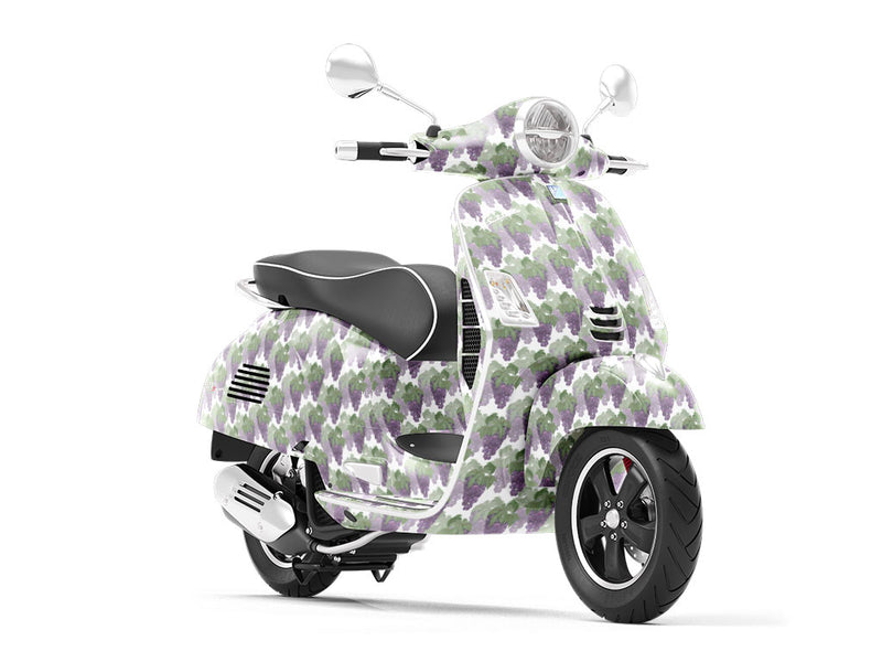 Ebony Star Fruit Vespa Scooter Wrap Film