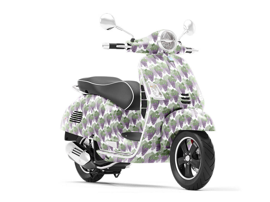 Ebony Star Fruit Vespa Scooter Wrap Film