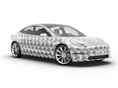 Ebony Star Fruit Vehicle Vinyl Wrap