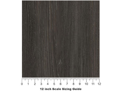 Ebony Name3 Woodgrain Vinyl Film Pattern Size 12 inch Scale~Rwraps Ebony Name3 Woodgrain Sizing Chart~3