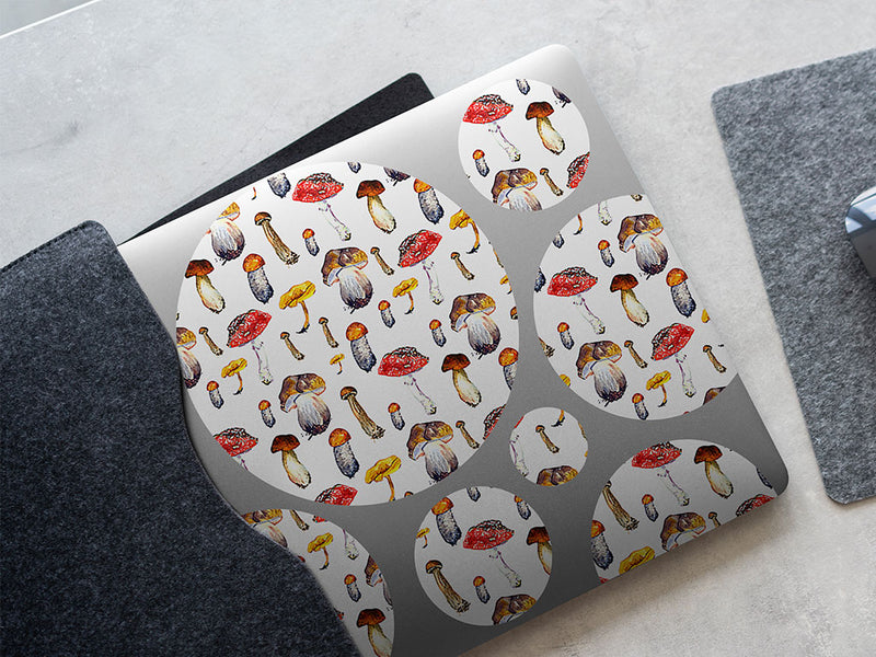 edible decay mushroom DIY Laptop Stickers