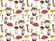 Edible Decay Mushroom Vinyl Wrap Pattern~Rwraps Series 914 Digitally Printed Vinyl Wrap~0