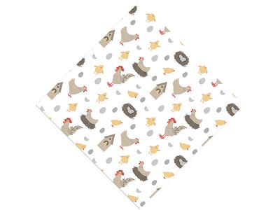 Egg Production Birds Vinyl Wrap Pattern