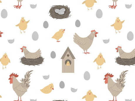 Egg Production Birds Vinyl Wrap Pattern~Rwraps Series 914 Digitally Printed Vinyl Wrap~0