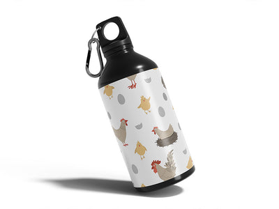 egg production bird Water Bottle DIY Stickers
