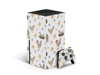 egg production bird XBOX DIY Decal
