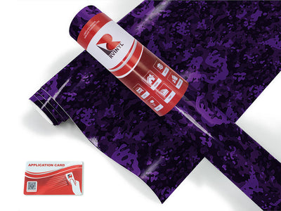 eggplant flecktarn camouflage Craft Vinyl Roll