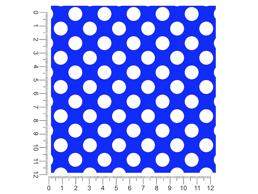egyptian blue polka dot 1ft x 1ft Craft Sheets