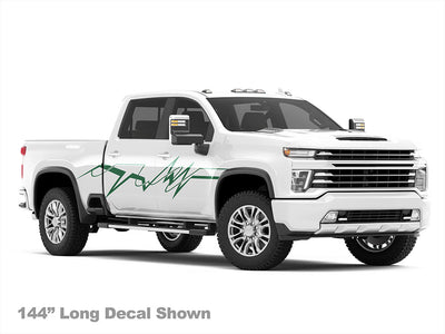 EKG Truck Custom Vehicle Graphic